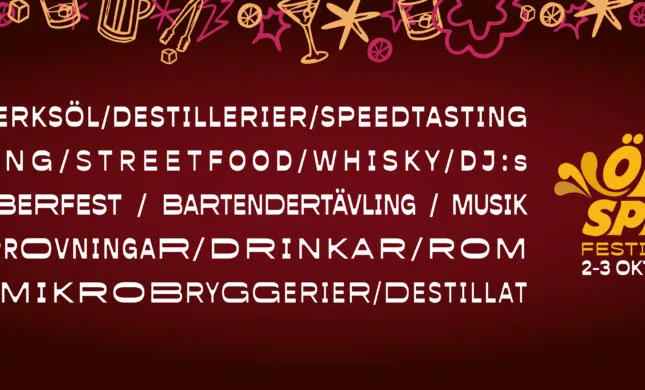 Öl & Sprit Festivalen Stockholm får ny kostym och nytt spännande innehåll