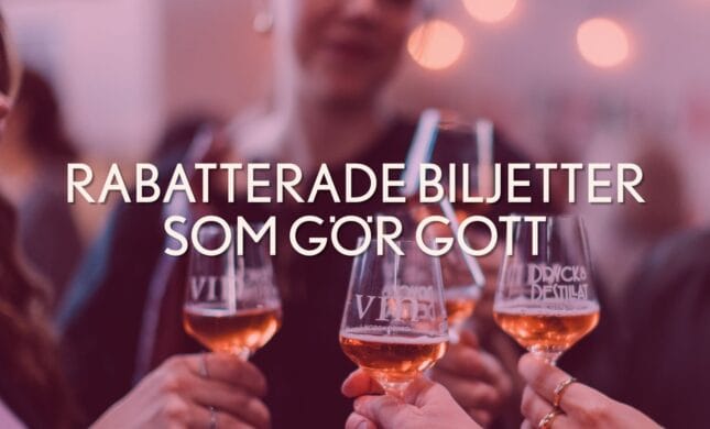 Rabatterade biljetter som gör gott