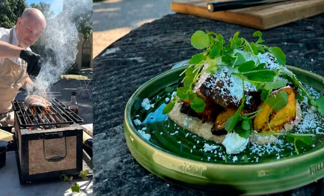 Grillmiddag signerad Niklas Edgren från Egastronomi
